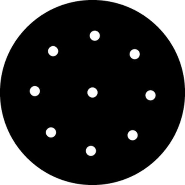 Gam Gobos Rosco GAM Steel Gobo - Circle of Lights (Rosco GAM Steel Gobo 395)