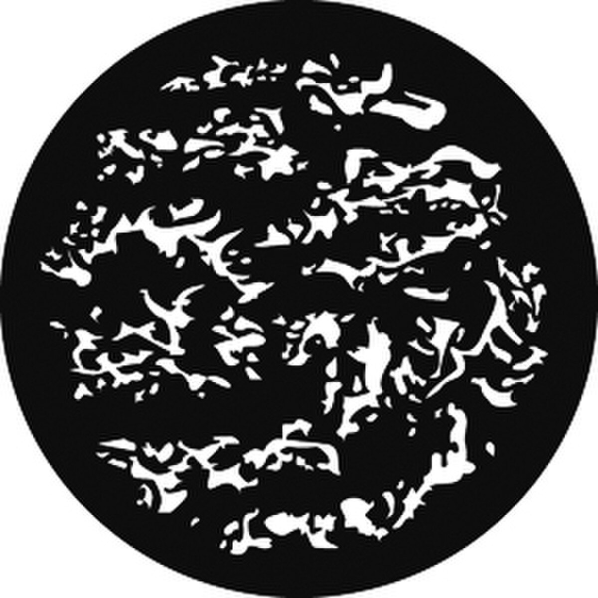 Rosco GAM Steel Gobo - Ripples 1 (Rosco GAM Steel Gobo 865)