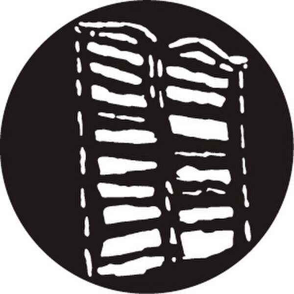 Rosco Steel Gobo - Tucci Window Blinds 2 (Rosco Steel Gobo 78807)