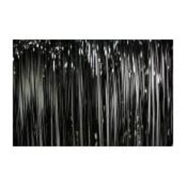 Mylar Rain Curtain - Solid Black